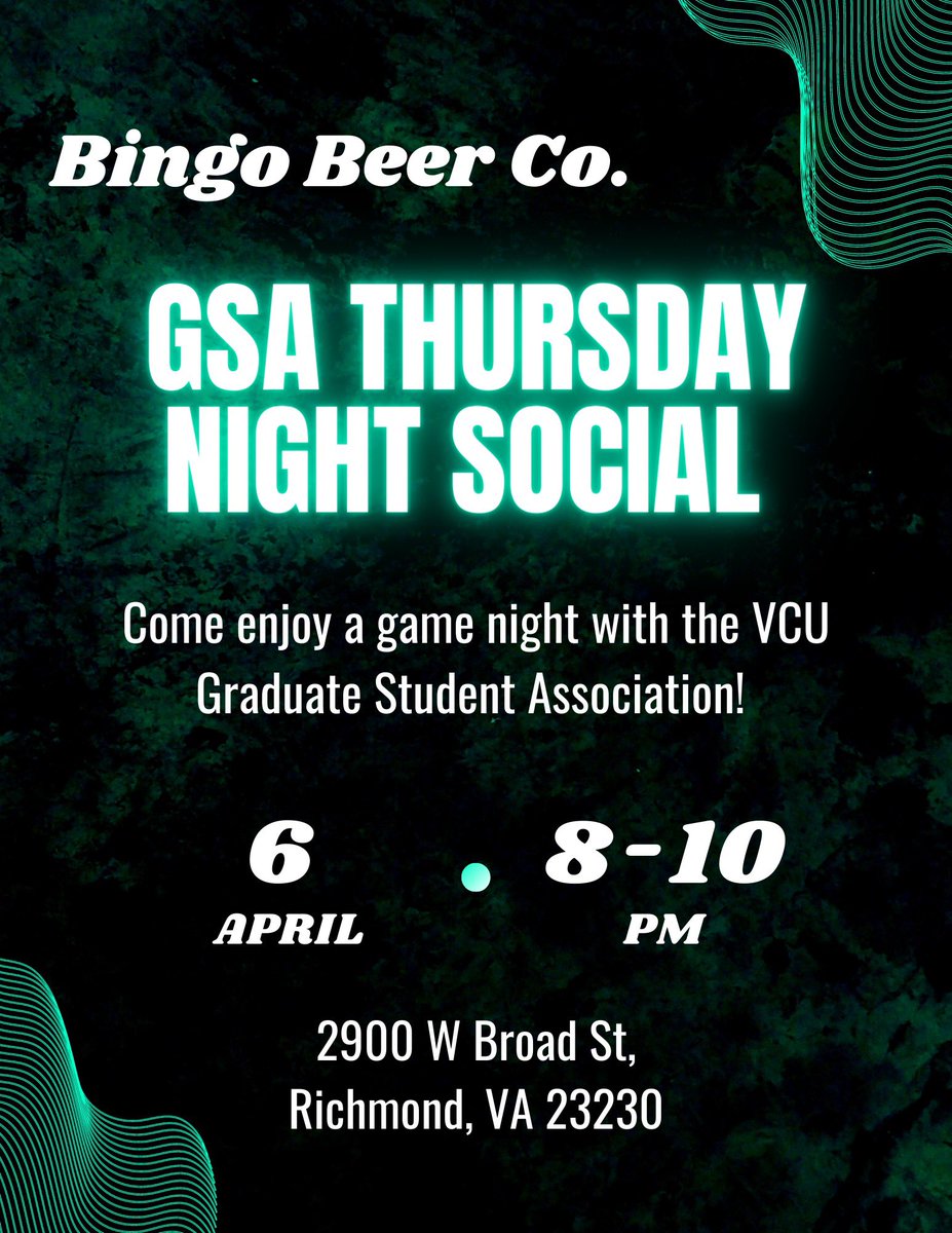 VCU Graduate Student Association tweet media
