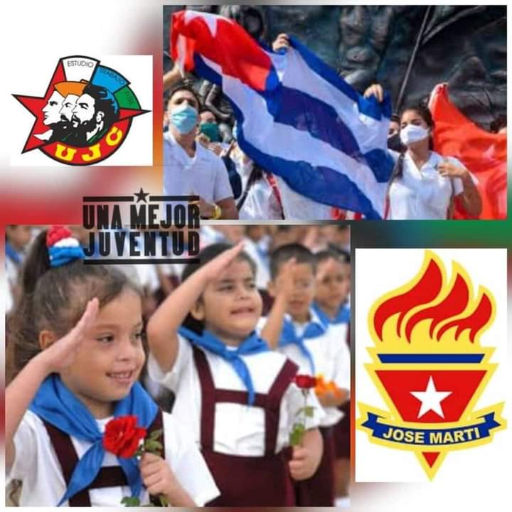 #UnaMejorJuventud. Este #4DeAbril Los pioneros y los jóvenes cubanos están de fiesta!!

#UJC #OPJM 
#JuventudCubana #SanctiSpiritusEnMarcha #Cuba 🇨🇺