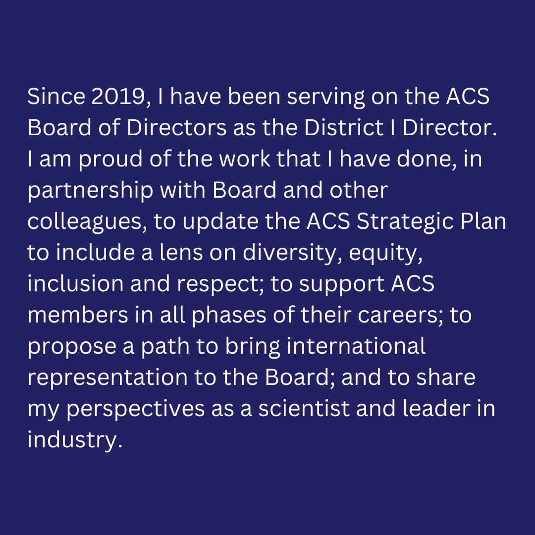 AcsWcc's tweet photo. #ACSWCC is continuing to highlight #WomenInChem. Next up is Dr. Katherine Lee, who serves on the current ACS board of directors.  https://t.co/jnoe8FyGuL https://t.co/n2KrFnN8xB