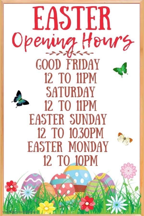 After a fantastic weekend, we’re looking forward to the next one! We’re open all day over the 4 day bank holiday, let’s hope this gorgeous weather lasts! 😎🍺