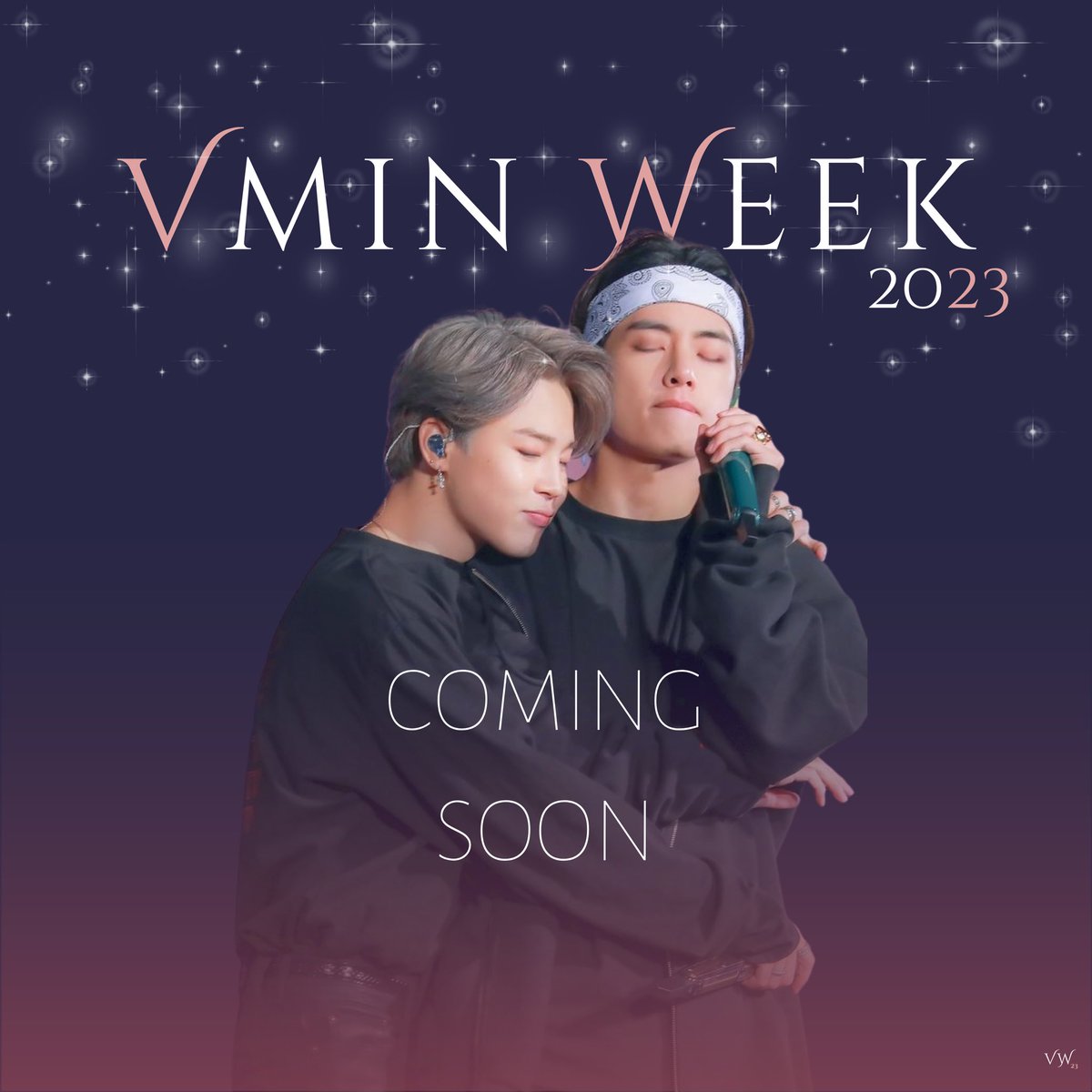 vmweek23's tweet photo. After 3 LONG YEARS, #VminWeek is back !! 🐥🐯✨️ 

This is our time to celebrate our favorite soulmates, so whether you're a writer, an artist, or just a big #VMIN lover, get ready! 🥰✨️

Themes and Dates will be revealed in a few days' time but, for now, here are the rules ⤵️ https://t.co/XuEbjTFsoe