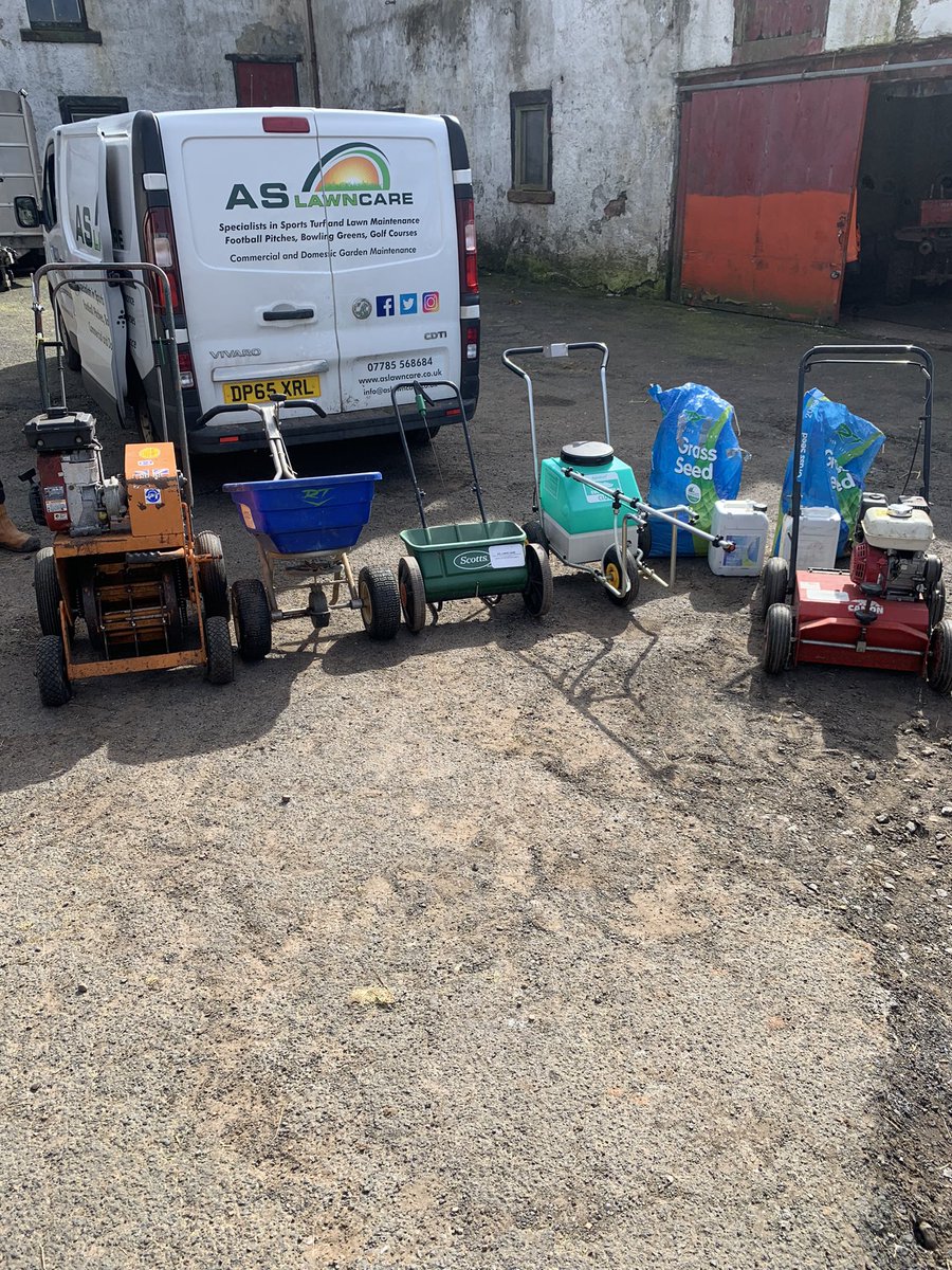 Lawncare 

Spring renovation begin tomorrow for our customers old and new looking forward to getting all lawns into best condition for summer ahead. As per <a href="/OriginAmenity/">Origin Amenity Solutions</a>  on hand with all our lawncare products.