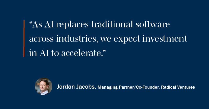 TorysLLP's tweet photo. Canada is a global leader in #AI – it is no surprise that 2023 bodes well for AI-based startups to see growth, as @radicalvcfund’s @JordanJacobs10 attests. In our #venturefinancing report, we examine how the Canadian #VC ecosystem will evolve in 2023: https://t.co/CPhPdazWup https://t.co/gquN3iefuF