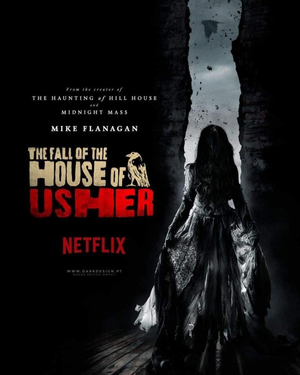 levmauc's tweet photo. Este año llega a NETFLIX la que será la última serie de terror de Mike Flanagan en la plataforma: THE FALL OF THE HOUSE OF USHER. Una adaptación de varios relatos de Edgar Allan Poe que promete dosis de horror y suspense con Mark Hamill o Carla Gugino en el reparto. https://t.co/mxNZFI60kQ