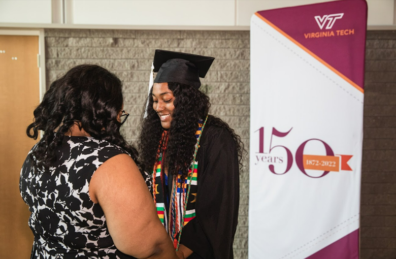 StudentsAtVT's tweet photo. This month we're celebrating the aspiration "Embrace Ut Prosim as a Way of Life." Our Hokies serve their community &amp; uplift their classmates, encouraging others to be agents of change in the world. 🦃🧡

"VT students will enrich their lives through service to others." https://t.co/bpu2IheIxK