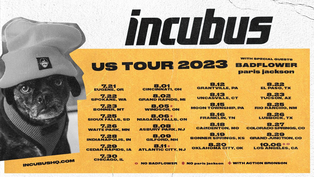 Incubus tweet media