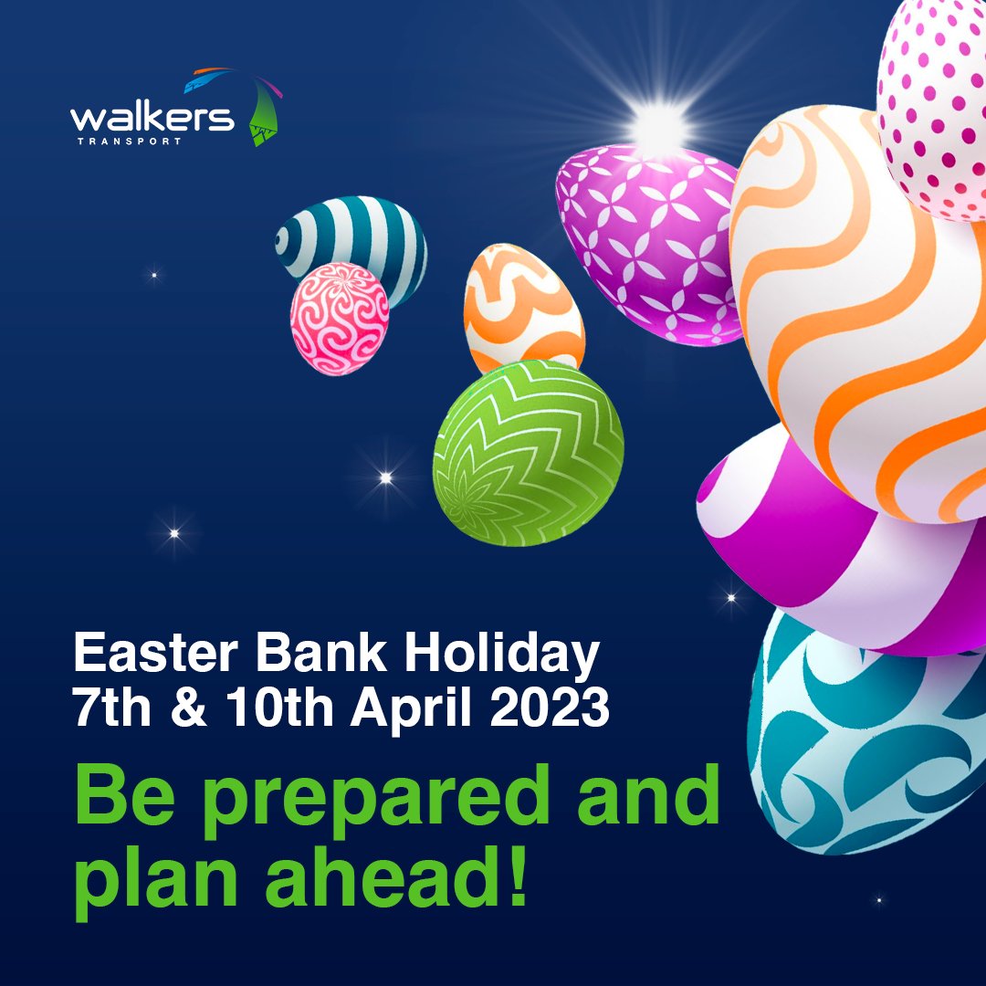 We hope everyone is looking forward to a nice break over the Easter period. Please be mindful of increased pallet volumes expected throughout the network in the lead up to the long bank holiday weekend. Where possible, plan your consignments in plenty of time!