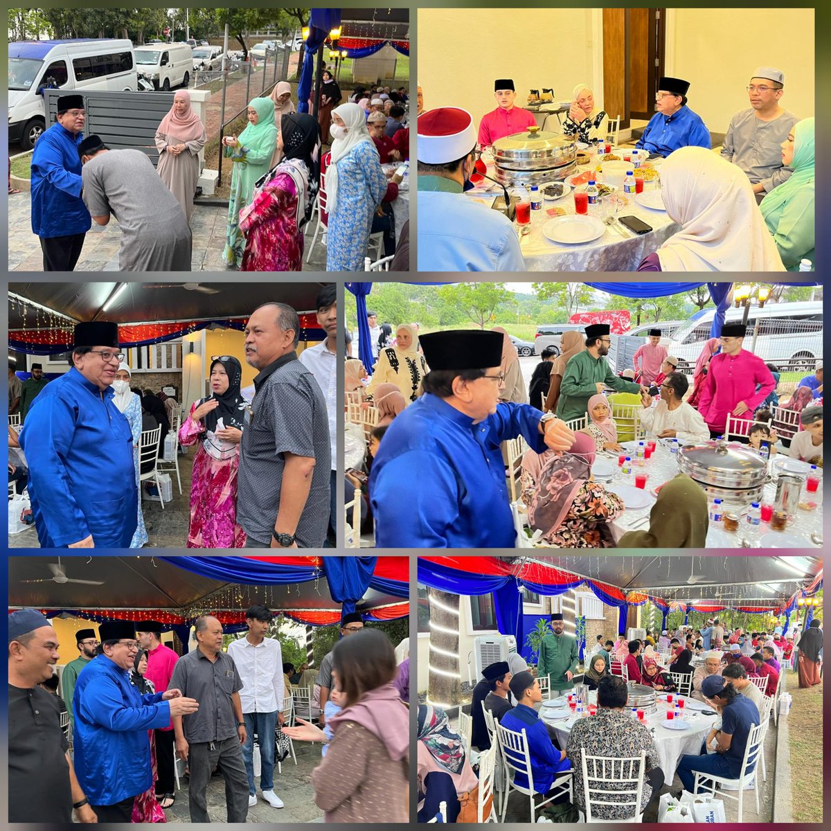TengkuAdnanReal's tweet photo. Syukur Alhamdulillah. 12 Ramadan iftar bersama. Hari ini berbuka puasa bersama komuniti Matahari, Lavendar, Orkid dan Lily 
#NurRamadanPutrajaya 
#Ramadan2023
#umnoputrajaya https://t.co/pF1WdbWLId