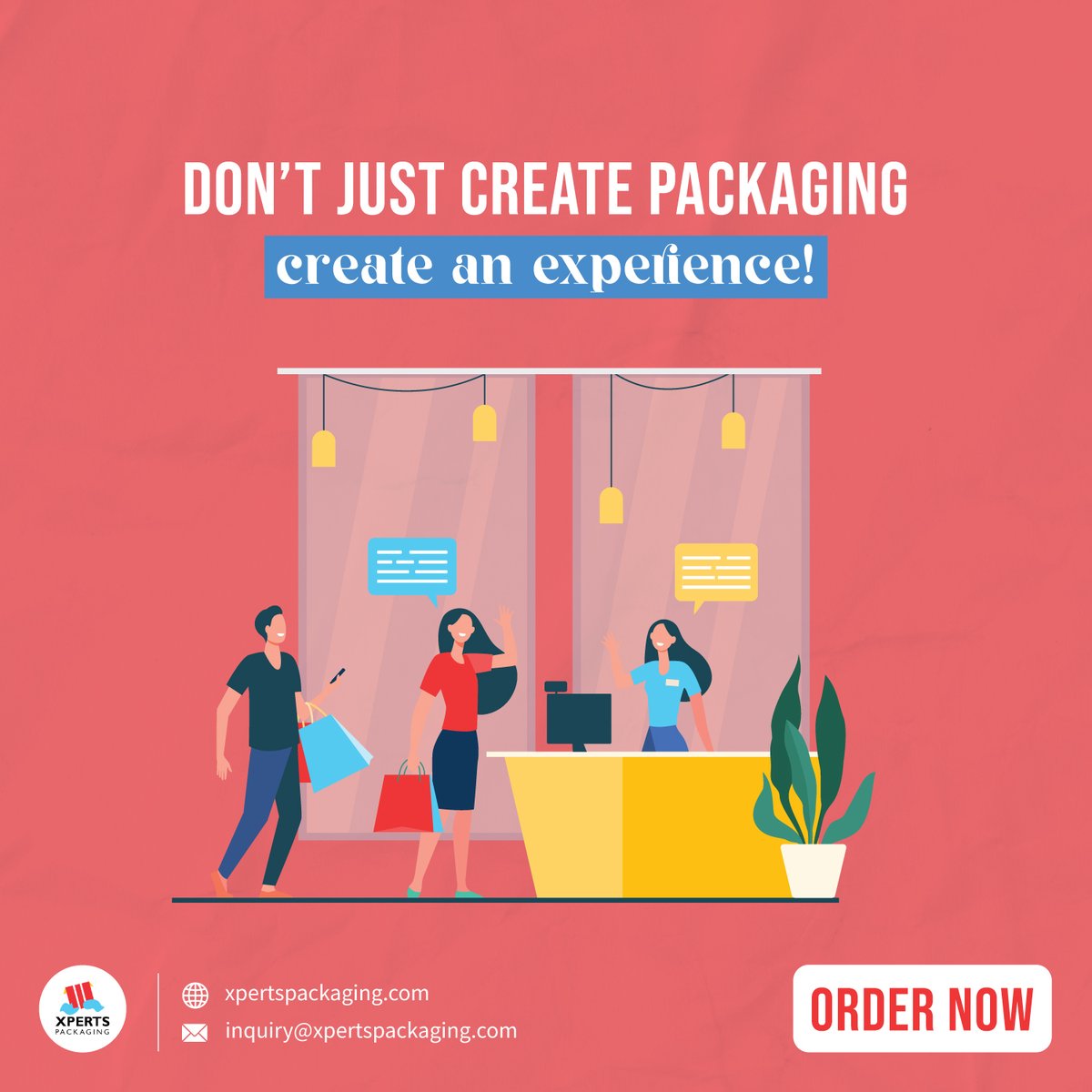 xpertspackusa's tweet photo. Don’t just create packaging,
Create an EXPERIENCE❗️
For premium packaging experience visit us now: https://t.co/rIgpLE1nCT
Email: quote@xpertspackaging.com
Call: +1 8887161078
.
.
#xpertspackaging #packagingexperience #salesprocess #convenient https://t.co/5Rr9Ywmnks