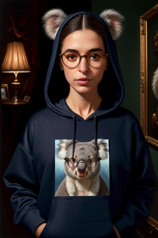 ArtMakerRO's tweet photo. The new trend. Koala bear hoodie collection. ๐ค
@ArtmakerRo #unleashedAIcreativity #assistedAI #AIgraphics #artwork #contentcreator #amazing #stockphoto #aicreator #aiartwork #digitalartist #bear #digitalManipulation #uniqueimage #invokeai #netsonic #koala #hoodie #nerdygirls https://t.co/A5B1xTKBNH