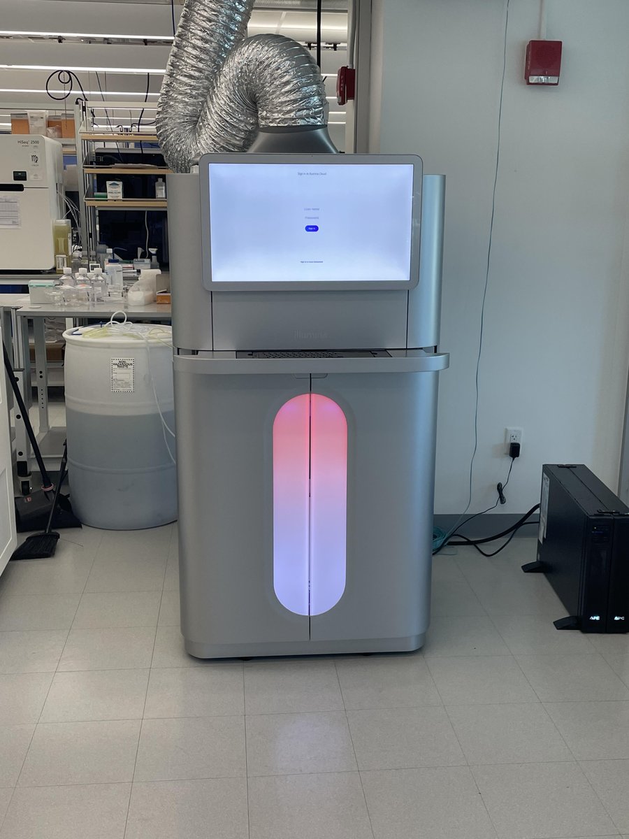 A very exciting day at NYGC as @nygenome has completed the first sequencing run on the new NovaSeq X+ instrument. The NovaSeq X Series is @Illumina’s most powerful sequencing system, making way for cost-effective and unprecedentedly high throughput and accuracy.