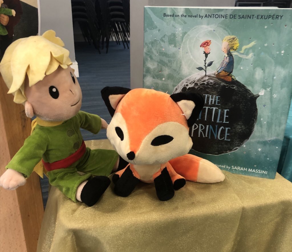 NelliStav's tweet photo. Writing up reflections📝from last week’s celebration event at @FrideswideOf. So wonderful to see the children’s work & to hear from parents how much the children enjoyed the Little Prince activities led by the school’s brilliant staff, as part of the @newabc’s repiloting phase 🧡 https://t.co/o8RNjBUSo4