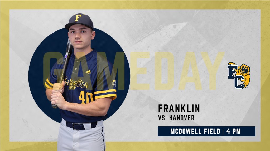 FCGrizAthletics's tweet photo. Back at it this afternoon looking for a sweep! @FCGrizBaseball hosts Hanover at 4 PM at McDowell Field and you can follow the action live: https://t.co/CjllowGyGE

#TeamGriz #GrizGrit https://t.co/3jOkMDnpUD