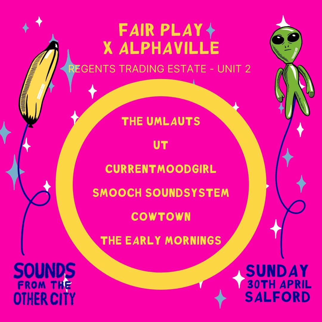 FAIR PLAY (@fairplayfest) on Twitter photo We go again at <a href="/sftoc/">Sounds from the Other City</a> on the 30th of April, where we have a stage in collaboration with @AlphavilleGigs + are hosting <a href="/the_umlauts/">The Umlauts</a>, <a href="/UtMusicNow/">Ut</a>, <a href="/CURRENTMOODGIRL/">CURRENTMOODGIRL</a>, <a href="/wearecowtown/">cowtown</a>, Smooch Soundsystem + The Early Mornings - tickets here: tinyurl.com/mr4cdcu9 We go again at <a href="/sftoc/">Sounds from the Other City</a> on the 30th of April, where we have a stage in collaboration with @AlphavilleGigs + are hosting <a href="/the_umlauts/">The Umlauts</a>, <a href="/UtMusicNow/">Ut</a>, <a href="/CURRENTMOODGIRL/">CURRENTMOODGIRL</a>, <a href="/wearecowtown/">cowtown</a>, Smooch Soundsystem + The Early Mornings - tickets here: tinyurl.com/mr4cdcu9