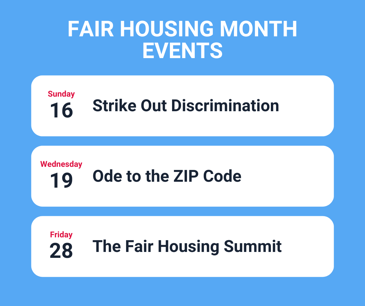 ToledoFHC's tweet photo. April is Fair Housing Month! This year we celebrate the 55th anniversary of the passage of the Fair Housing Act. Come on out and celebrate with us at any of our three events this month! 

For more information, visit: https://t.co/9HhVXImNnL https://t.co/QnvpedbLwH