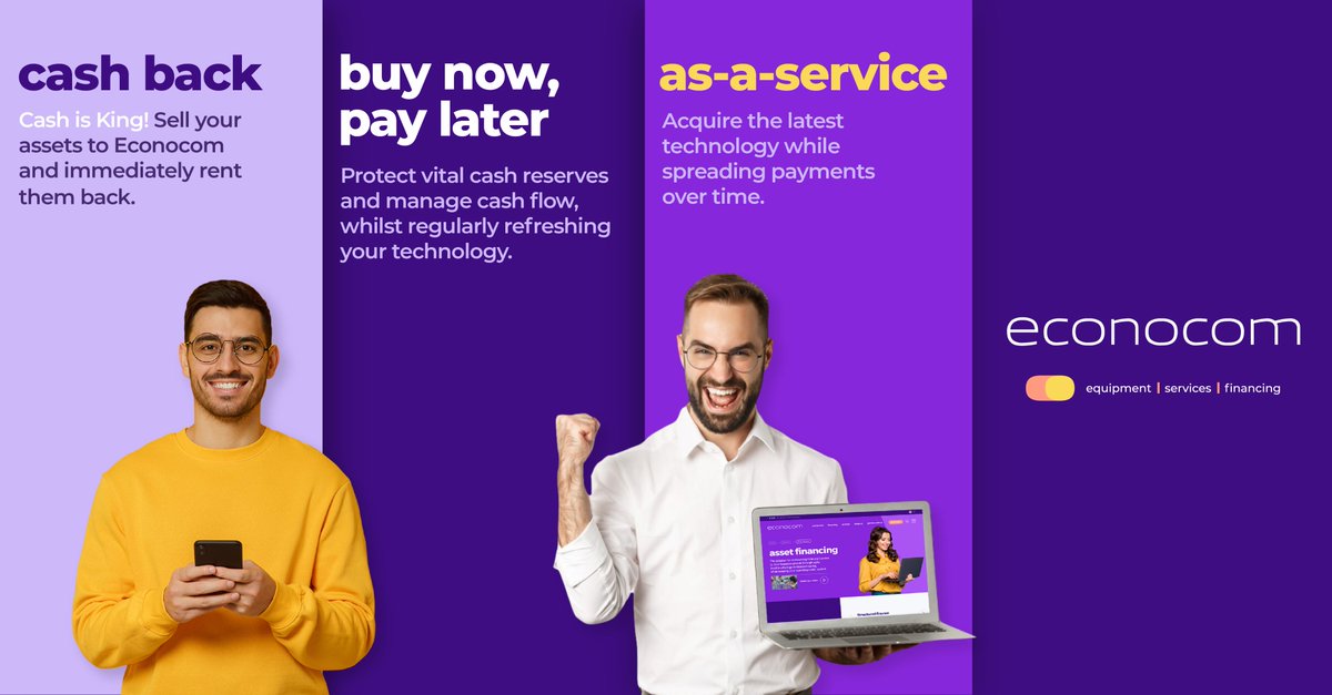 Econocom_UK (@econocom_uk) on Twitter photo Bring on Q2! - Take a fresh look at your business finances and explore asset financing for growth 🚀
<a href="/Econocom_UK/">Econocom_UK</a> provides unique as-a-service solutions for office tech, specialised assets, mobile, software, services, and EdTech. Learn more: econocom-usa.com/financing/asse… Bring on Q2! - Take a fresh look at your business finances and explore asset financing for growth 🚀
<a href="/Econocom_UK/">Econocom_UK</a> provides unique as-a-service solutions for office tech, specialised assets, mobile, software, services, and EdTech. Learn more: econocom-usa.com/financing/asse…