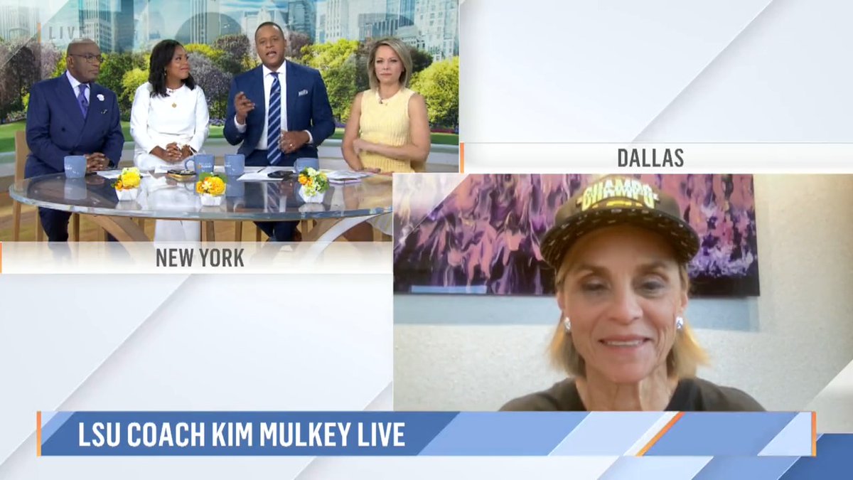 TODAY on Twitter "LSU Tigers LSUwbkb coach Kim Mulkey KimMulkey