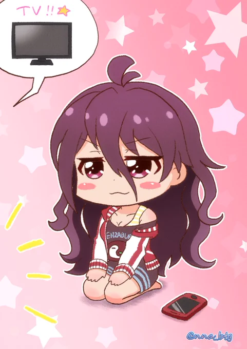 お目当て番組、正座待機あんこ#バトガ  #バトルガールハイスクール#粒咲あんこ 
