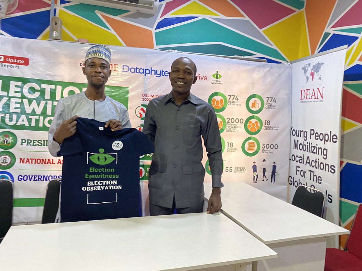 DEANinitiative's tweet photo. Over the Weekend and today, we received our Kwara and Anambra States Election Eyewitness Coordinators in the Office. It was a fantastic opportunity to share their experiences in leading their teams and counting their experiences.
@kkennyje @AmakaAngel18 https://t.co/r8PpmMfg2N