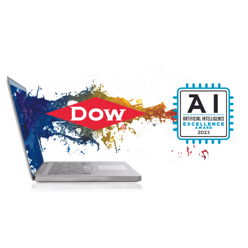 DowNewsroom's tweet photo. We've been recognized by the @BigAwards for Artificial Intelligence Excellence. 

#TeamDow is bringing #AI solutions to life through patent-pending technology that identifies and predicts corrosion failures in metal coatings using DOW™ Paint Vision.