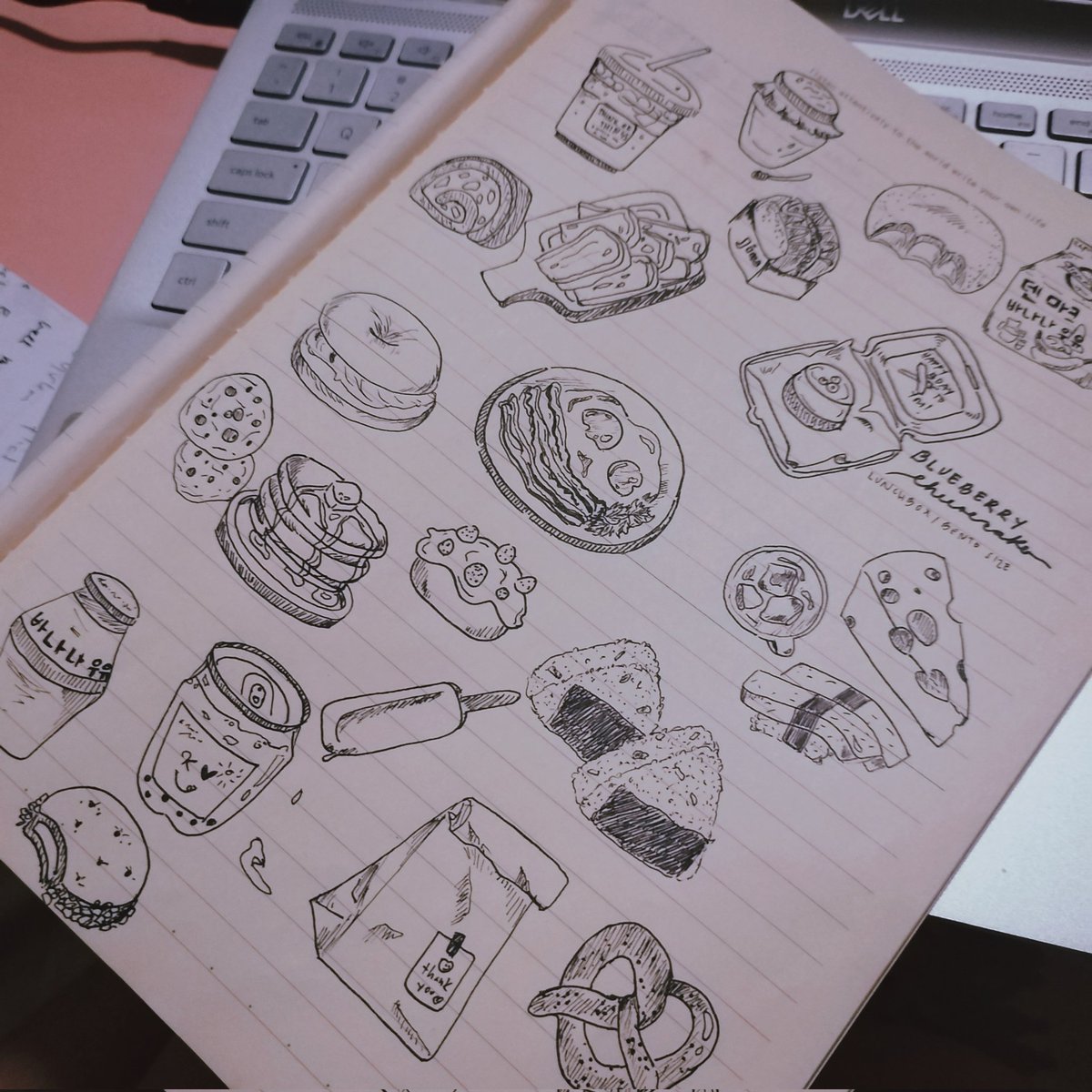 cjistrying's tweet photo. Close up of my doodle! 

Probably the only creative stuff I did for the past six-seven months :)) ^^ https://t.co/2lW17vfmEp