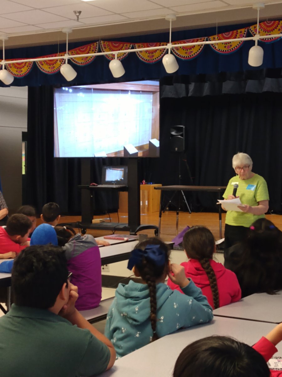 Good_Library200's tweet photo. Fascinating presentation this morning about the history of the City of Irving for 4th grade! Did you know it was named after a famous author, Washington Irving? I love when teachers and kids learn together!

#iisdlibraries #iisd #johnrgood #cityofirving #history #storytellers https://t.co/FYumMaaOWk