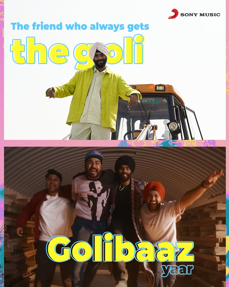 sonymusicindia's tweet photo. To all the ones who are the βBurrahβ of their group, we feel you πͺ
https://t.co/KycVOwxOY1
@DuhJizzy
#MondayMood #Golibaaz #Burrah #Chaarbis #Jizzy #Jasmeet #Showkidd #Badri #PawanSabharwal https://t.co/Zq3ewPmXvM