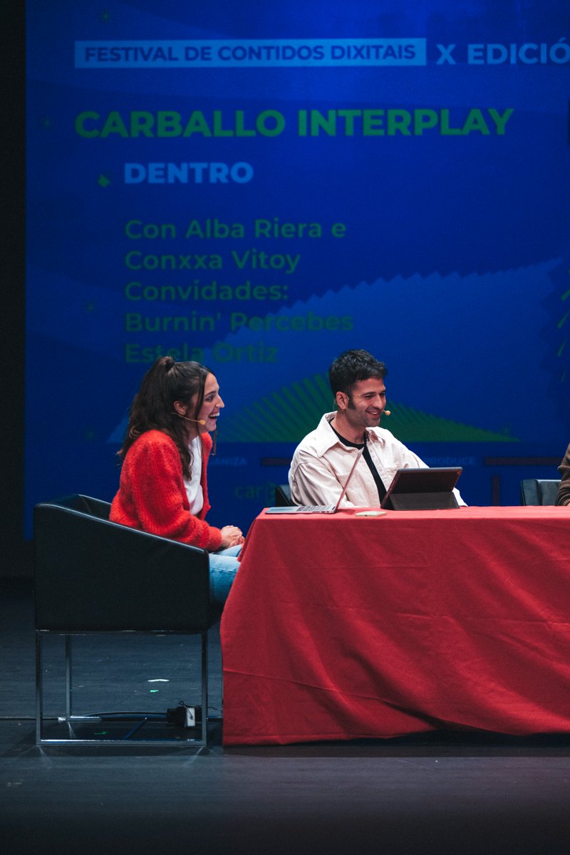 RadioPrimavera_'s tweet photo. Que ben o pasamos en @InterplayFest👾🪀🌟 #DENTRO en directo con @alba__riera, @conxxavitoy, @estelakilljoy y @la_burnin + mesa en la #ZonaPro + DJ set de @salicrunette, FOI UN SOÑO💞
🫶Moitas grazas por recibirnos un ano máis, xa queremos volver 🫶 https://t.co/9ok1dm5EST