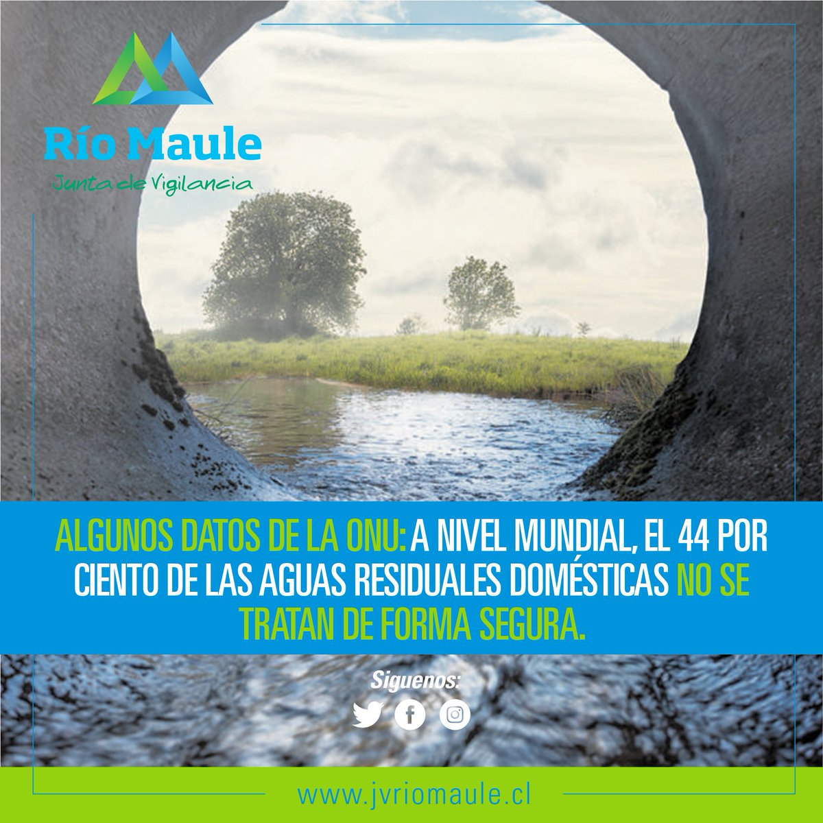 📌Algunos datos de la ONU📌 En este inicio te queremos contar que porcentaje de las aguas 💦 residuales domésticas son tratadas de forma segura 👋.
#agricultura #agua #riego #JVRM