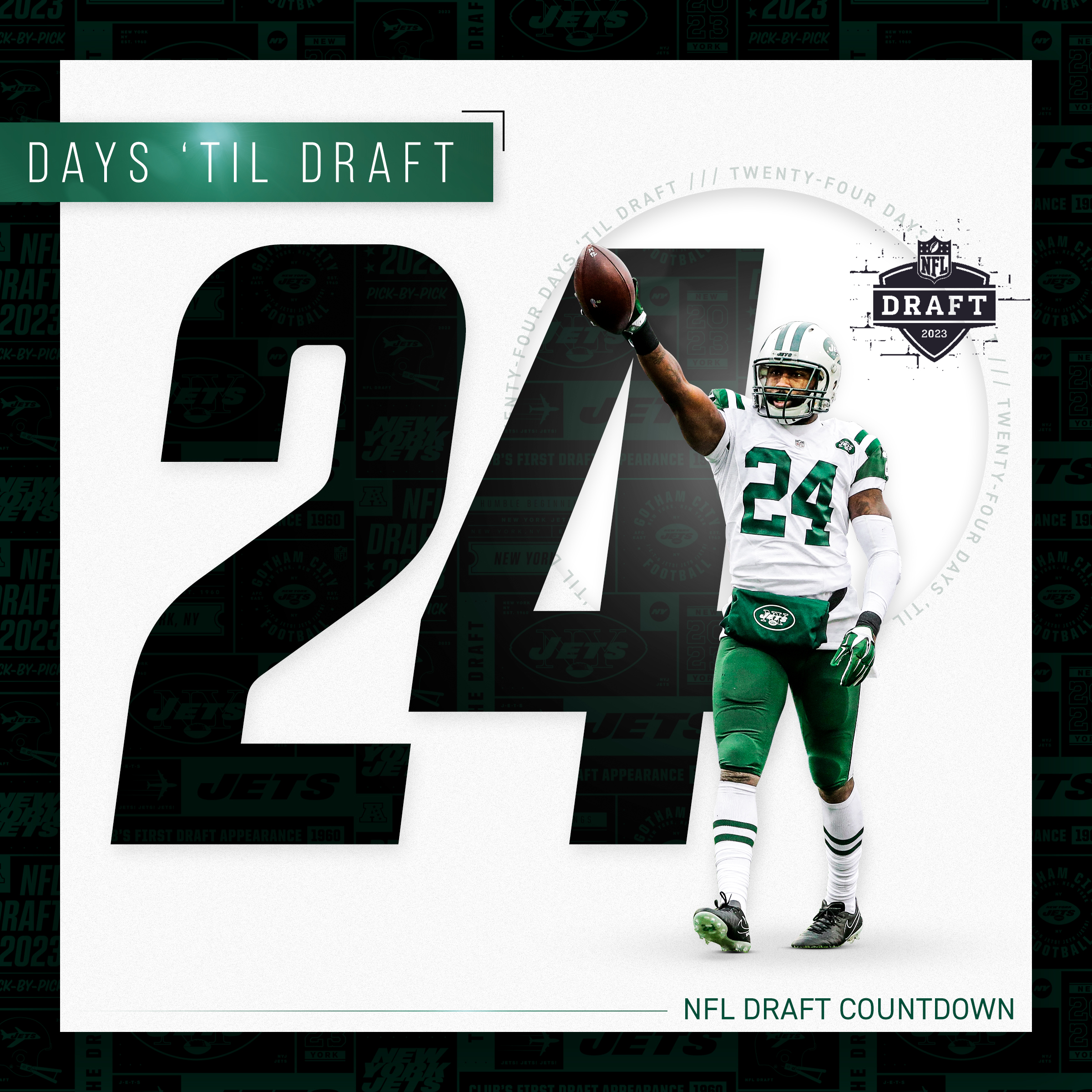 New York Jets on X: 'And the 2023 NFL Draft countdown begins