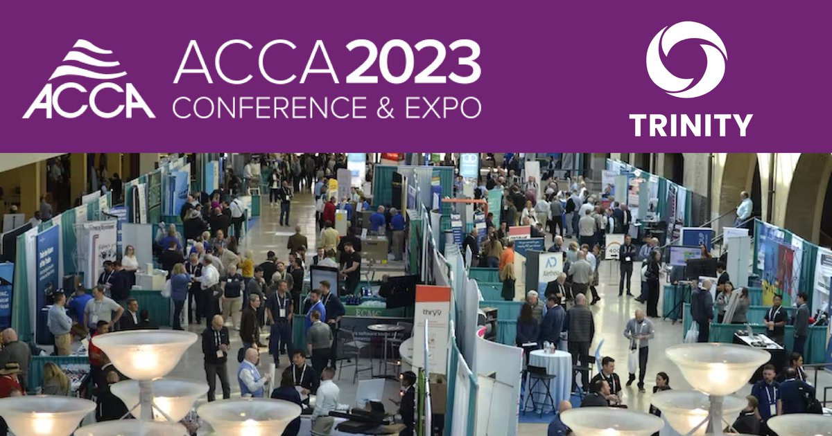 HVACRwarranty's tweet image. Catch us at the ACCA Conference &amp;amp; Expo! Look for the Trinity Logo! #ACCA2023 #hvac