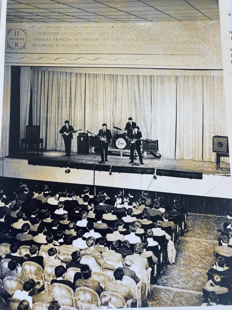 SamiraAhmedUK's tweet image. FAB News: I've discovered earliest, almost complete recording of Beatles performing live in UK. At Stowe School April 4th '63. A revelatory listen. Been back with the student who made the tape. Exclusive listen on @bbcfrontrow tonight bbc.co.uk/programmes/m00…