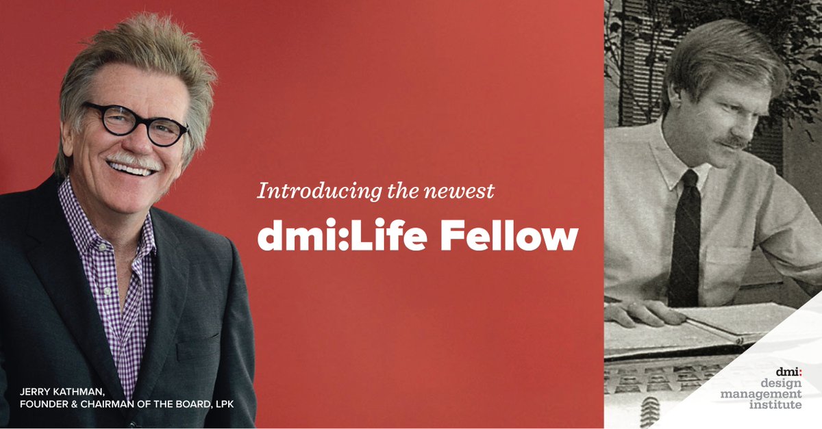 NEWS: @JerryKathman, the 'K' in LPK & CEO from 1996 to 2015, receives @DMIfeed's highest honor, dmi:Life Fellow — lpk.com/latest/2023/03…

#design #designleadership #designthinking