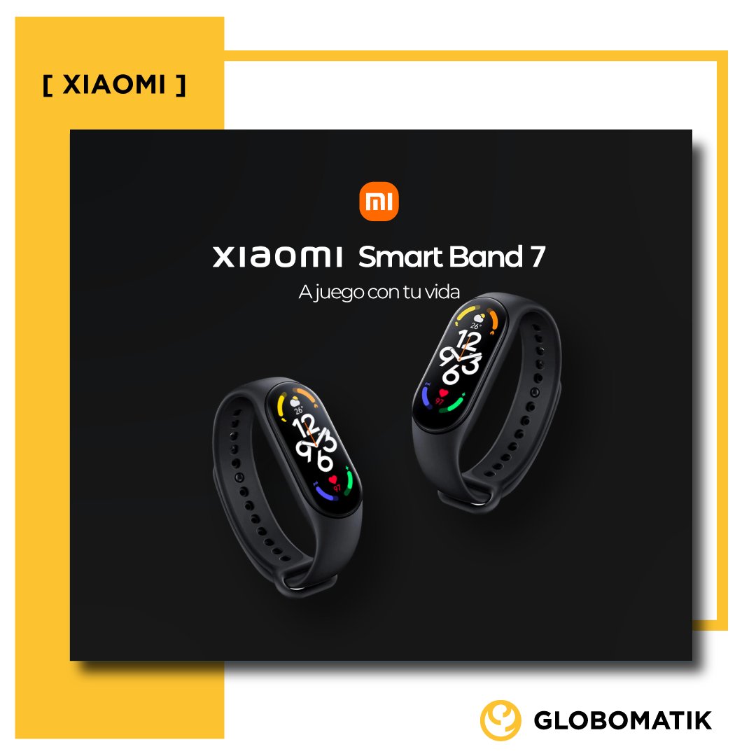 Globomatik's tweet image. ¡@Xiaomiespana Smart Band 7 sigue el ritmo de tu vida! 🤜🤛

Demasiado magnífica como para perdértela. 😏

globomatik.com

#SmartBand #Xiaomi #Reloj #Globomatik #Mayorista