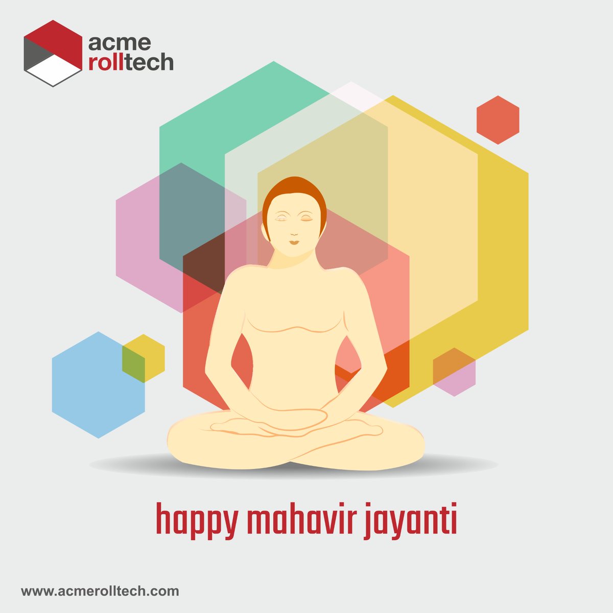 AniloxIndia's tweet photo. As we celebrate the birth anniversary of Lord Mahavir, let us remember his teachings of non-attachment, detachment and equanimity.
#JainPhilosophy #DivineBlessings #HappyMahavirJayanti #MahavirJayanti2023 #acmerolltech #atac #aniloxsleeves #ACMEinAhmedabad https://t.co/NTiKhfgqKk