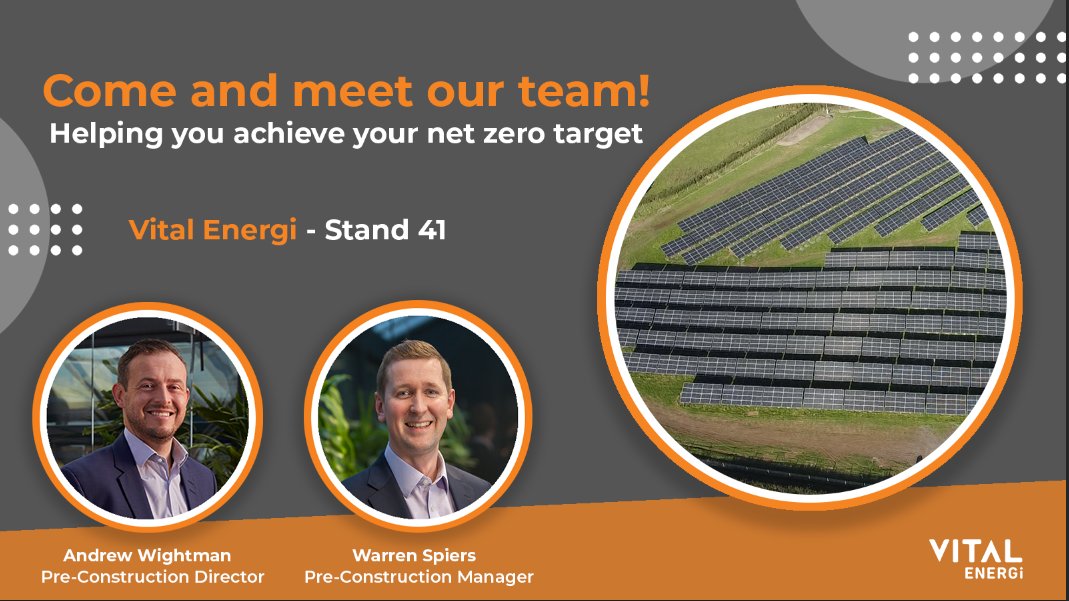 Don't miss our team at #AUDE23 tomorrow &amp; Wednesday, helping you achieve your net zero target. 

<a href="/AUDE_news/">AUDE</a> #netzero #universityestates