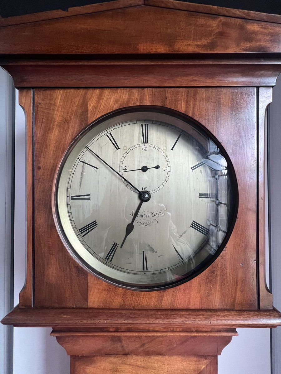 the_watchnerd's tweet image. This Alexander Bain electric pendulum clock at the @hunterian has links to @thestoryoftime youtu.be/yIf2L746uaM #clocknerd
