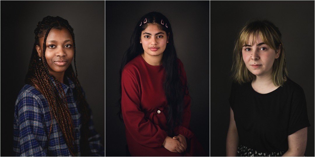 1/3 Here are Faith, Samman and Fiona , all extraordinary young woman. We made these portraits in the last session on identity I ran <a href="/mediamuseum/">National Science and Media Museum</a>

They are all part of an exceptional group of young people at the <a href="/mediamuseum/">National Science and Media Museum</a> who are part of the youth advisory panel..