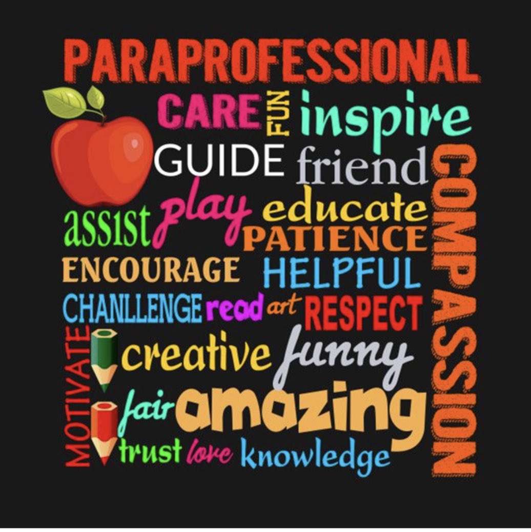 A giant shout out to the amazing #TallmadgeElementary paraprofessional team!! 🎉 Happy Paraprofessional Appreciation Day! 💙💛💙💛