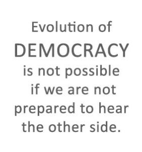 #democracy