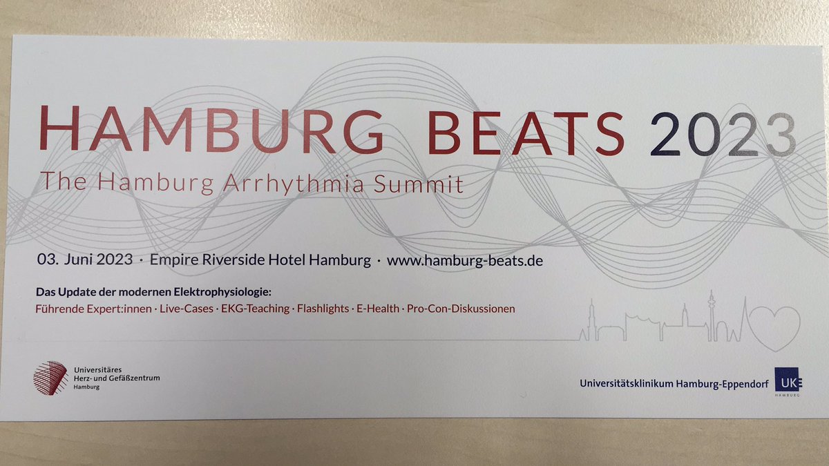In 2 Monaten hat das Warten ein Ende: am 3. Juni 2023 im Empire Riverside in Hamburg, die #HAMBURGBEATS2023. Führende Experten, Live-Übertragungen aus den EPU-Laboren des UHZ, feurige Diskussionen, entspannte Beats-Atmosphäre! Seien Sie dabei, melden Sie sich an!!!