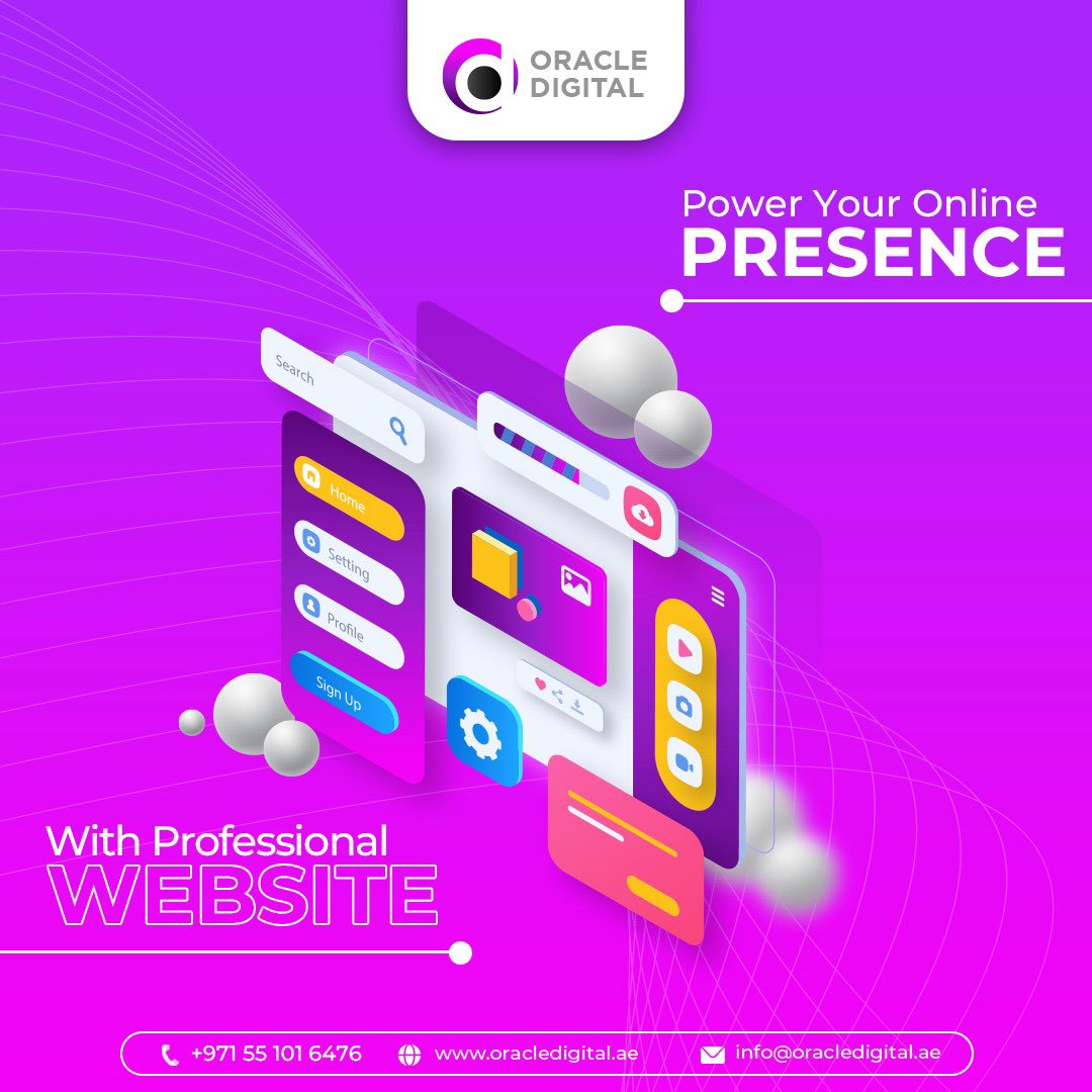 OracleDigitals's tweet photo. Are you looking for stunning🌟 WordPress web design services in Dubai? Oracle Digital UAE has got you covered!💻 Get a custom WordPress website that perfectly represents your brand.🚀 Contact us today to learn more!😎 https://t.co/27qKIvpzD5