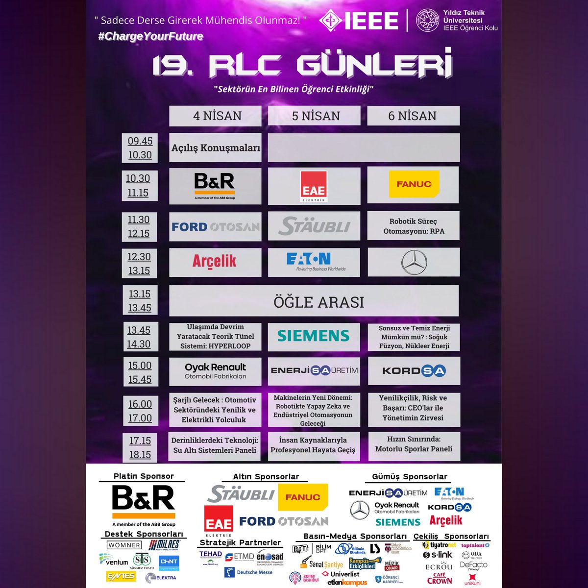 UniverListApp's tweet photo. @rlcgunleri @ieeeytu 19. RLC Günleri 4-5-6 Nisan'da Online Platformlarda!

Elektrik, Elektronik, Robotik, Otomasyon, Otomotiv, Enerji sektörlerinin devleri, “Sektörün En Bilinen Öğrenci Etkinliği” RLC Günleri'nde öğrencilerle bir araya gelecek!

https://t.co/lAqupYa8xM https://t.co/TprWkxfgXI