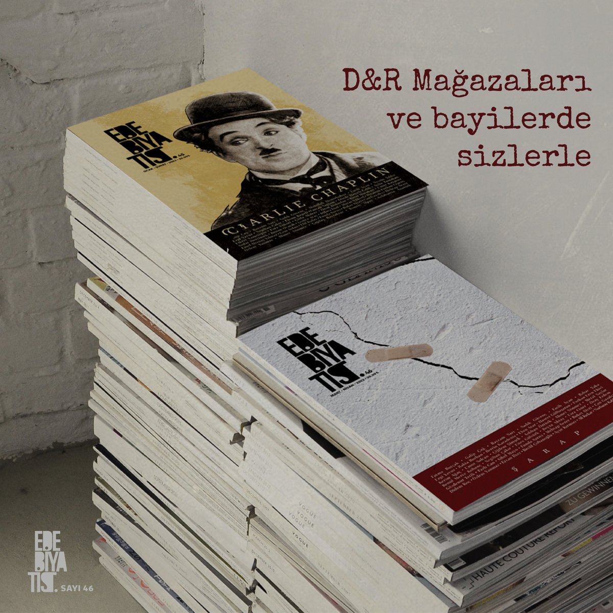 46. sayımızla sizleri bekliyoruz 📖🌻

D&amp;R mağazalarından ve bayilerden edinebilirsiniz.

.
.
.
#edebiyatist #edebiyatistyayınevi #dergi