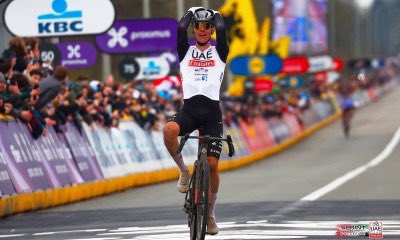 Copedaleando's tweet photo. 💥🎙️ Van der Poel: 

🥵 “Desde el último paso por el Paterberg hasta la meta no bajé en ningún momento de 400 vatios, pero no conseguí acercarme nada a Pogačar. Cuando eso sucede, simplemente te mereces ser segundo y no puedes reprocharte nada”

#RVV2023 https://t.co/vrZtS6npGT