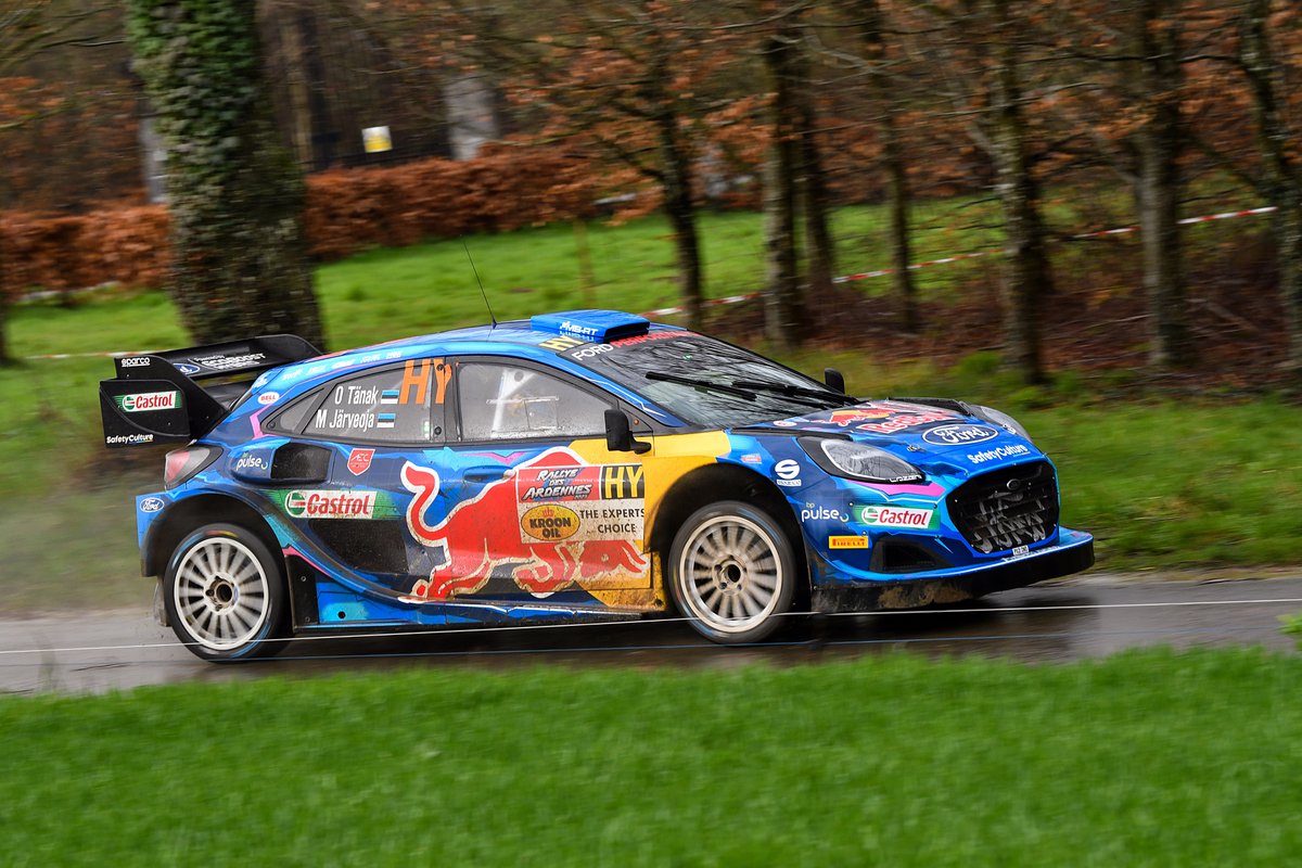 MSportLtd's tweet photo. Rallye Ardennes ✅ with @OttTanak, 🔜 🇭🇷 test. https://t.co/eiMVVwqaAy