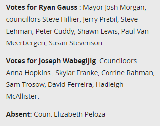 RebeccaZandberg's tweet photo. .@KateDubinski has been following this story and breaks down the vote at committee like this: 2/ https://t.co/FFnCdDgVed