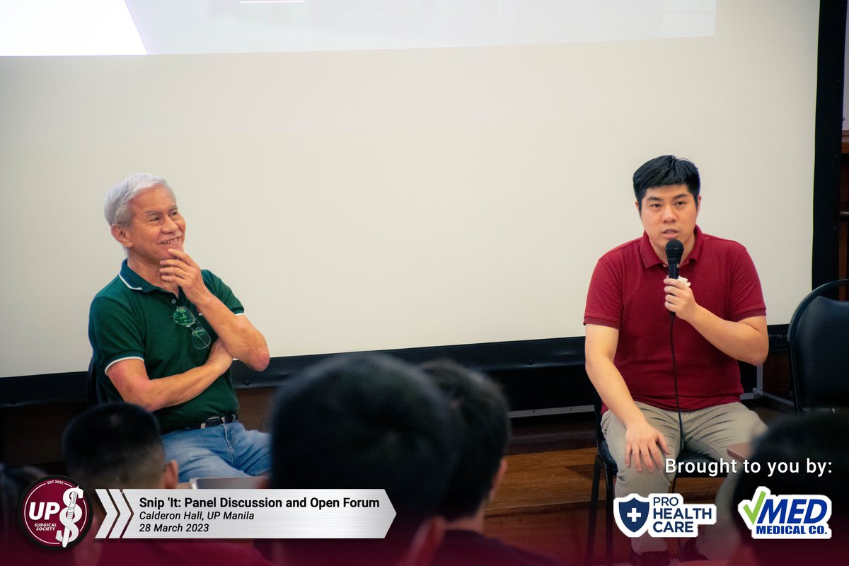 UPSurgSoc's tweet photo. Thank you to our panelists and to everyone who attended 𝙎𝙣𝙞𝙥 '𝙄𝙩: 𝘼 𝙋𝙖𝙣𝙚𝙡 𝘿𝙞𝙨𝙘𝙪𝙨𝙨𝙞𝙤𝙣 𝙖𝙣𝙙 𝙊𝙥𝙚𝙣 𝙁𝙤𝙧𝙪𝙢. 

Supported by: PGH Surgery

Brought to you by:
Pro Health Care
Med Medical Co.

#UPSurgSoc
#Incision2023 https://t.co/iTO4nW16j6