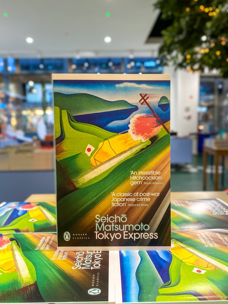 Tokyo Express by Seicho Matsumoto is our first Fiction Book of the Month! A fiendish and tightly plotted classic that we are delighted to celebrate as it joins the @classicpenguins collection. Order your copy: blackwells.co.uk/bookshop/produ…