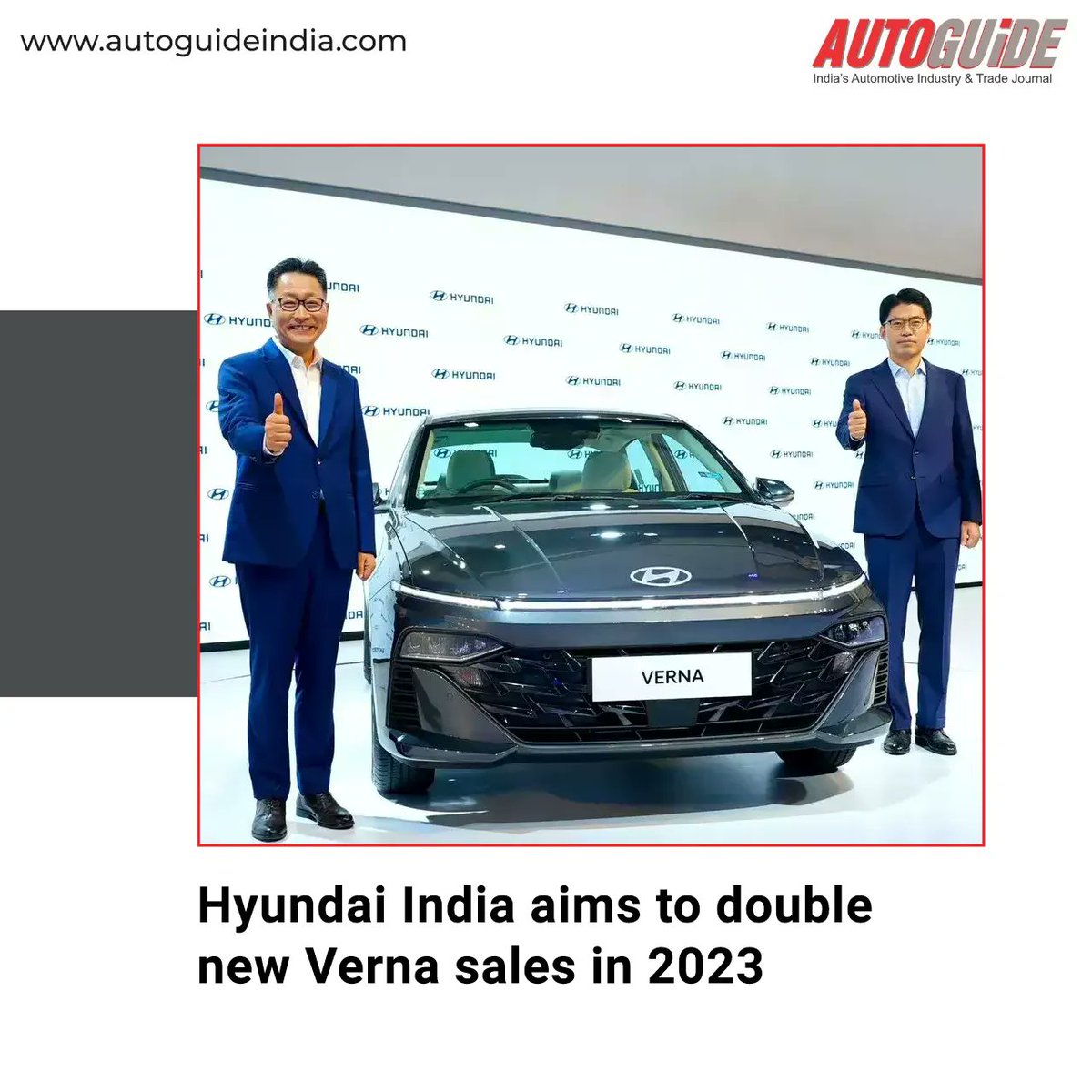 buff.ly/3m0duzQ 
With new features and futuristic design, the company is confident that it can double the sales of Verna this year as it has received 8,000 bookings in one month. 

Read more on the website, link on top 
#verna #futuristicdesign #car #bookingopen #autonews